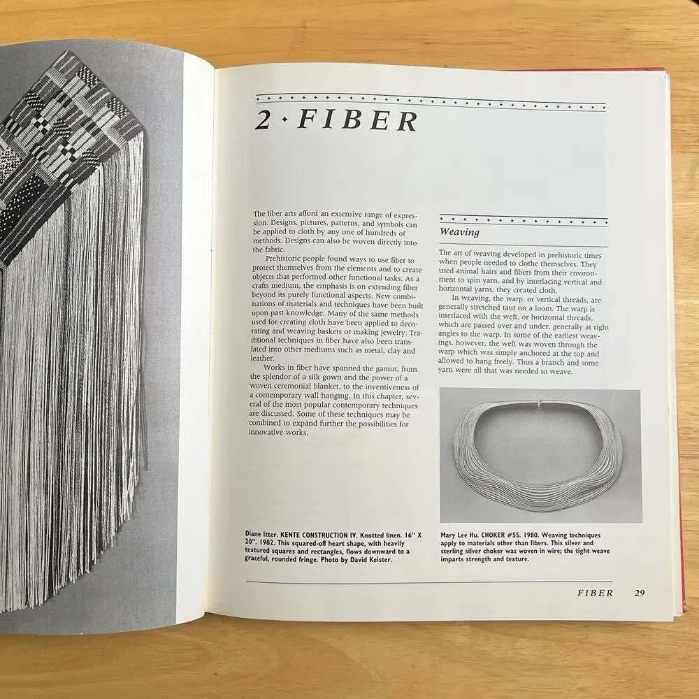Crafts Contemporary Design and Technique Alice Sprintzen Hardcover Vintage 1987